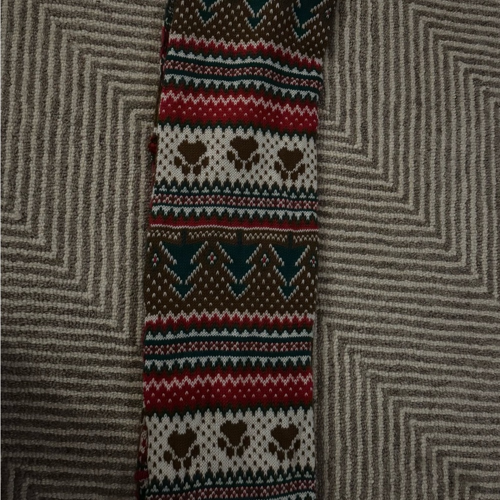 Self Esteem Vibrant Holiday Sweater and Scarf - Picture 11 of 12